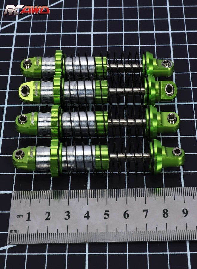 RCAWD for UTB18 Capra Shocks Double Long Stroke Upgrades, Front & Rear Shock Absorbers Parts #AXI213004#AXI213000, for Axial 1/18#AXI01002 Green - Image 5